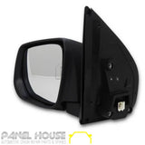 Door Mirror LEFT With Blinker Chrome AUTO FOLD fits Isuzu D-Max 12-14 Ute DMAX - 4X4OC™