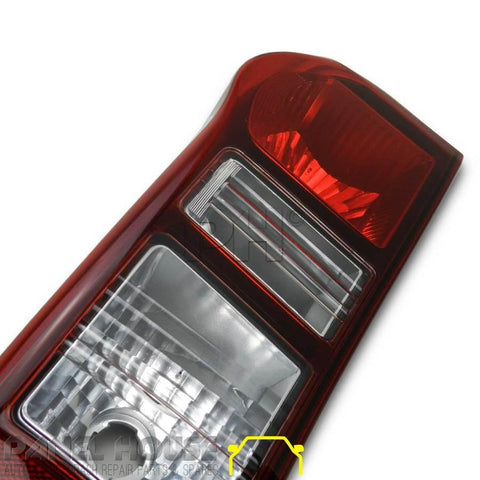 Isuzu D-MAX Ute 2014 On Left Rear Dmax TINTED Tail Light Lamp LHS Non LED - 4X4OC™