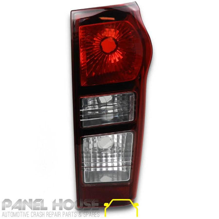 Isuzu D-MAX Ute 2014 On Right Rear Dmax TINTED Tail Light Lamp RHS Non LED - 4X4OC™