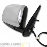 Door Mirror RIGHT Chrome Electric Fits Toyota Hilux 2005 - 06-2010 - 4X4OC™