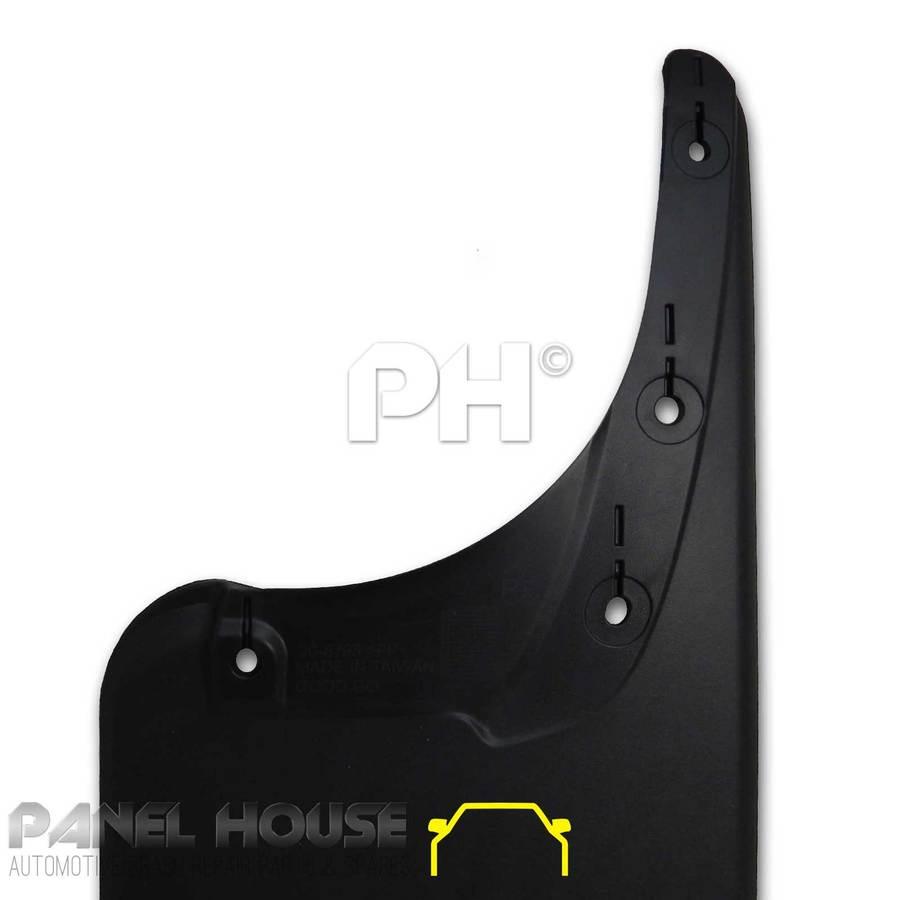 MudFlap No Flare Type RIGHT Rear Fits Toyota Hilux 4WD Ute 05-14 - 4X4OC™