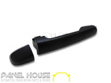 Door Handle RIGHT Rear Outer Black NO KEYHOLE TYPE Fits Toyota HILUX Ute 05-11 - 4X4OC™