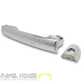 Door Handle RIGHT Outer Front Chrome With Lock Hole NEW Fits Toyota Hilux 11-13 - 4X4OC™