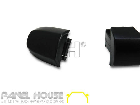 Door Handle PAIR Front Outer Black Fits Toyota HILUX 11-14 Ute - 4X4OC™