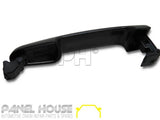 Door Handle RIGHT Rear Outer Black NO KEYHOLE TYPE Fits Toyota HILUX 11-14 Ute - 4X4OC™