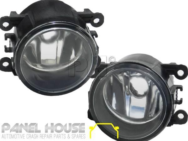 Fog Light PAIR No Bulb fits Ford Ranger Ute PX 2011- - 4X4OC™