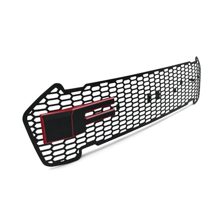 Mesh Front Grill Red F Style fits Ford Ranger MK2 PX2 Raptor XLT Wildtrak 2015-2018 - 4X4OC™