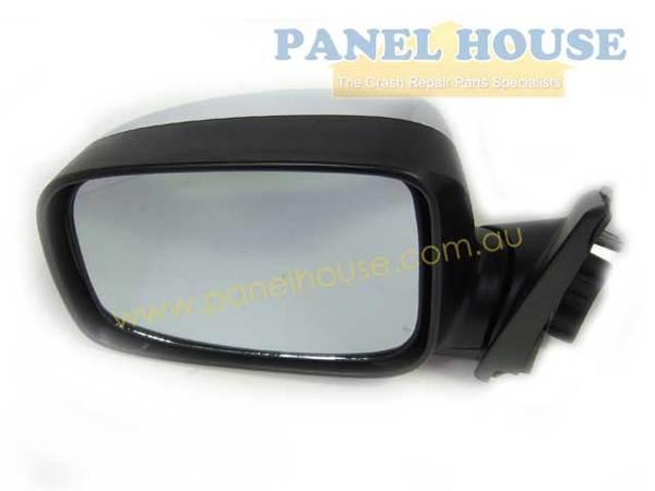 Door Mirror CHROME Electric LEFT Hand Side for Ute Rodeo DMax LH - 4X4OC™
