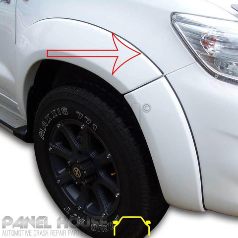Flare Rubber Gasket Strip 2Metre Lengths SET 4pce Fits Toyota Hilux 05-14 - 4X4OC™