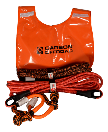 Carbon Offroad Gear Cube Premium Winch Kit - Large - CW-GCLPWK 3