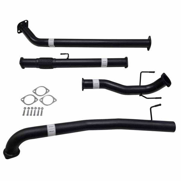 Fits Toyota HILUX GUN122/125R 2.4L 2GD-FTVTD 2017>3" #DPF# BACK CARBON OFFROAD EXHAUST WITH PIPE ONLY - TY257-PO 1