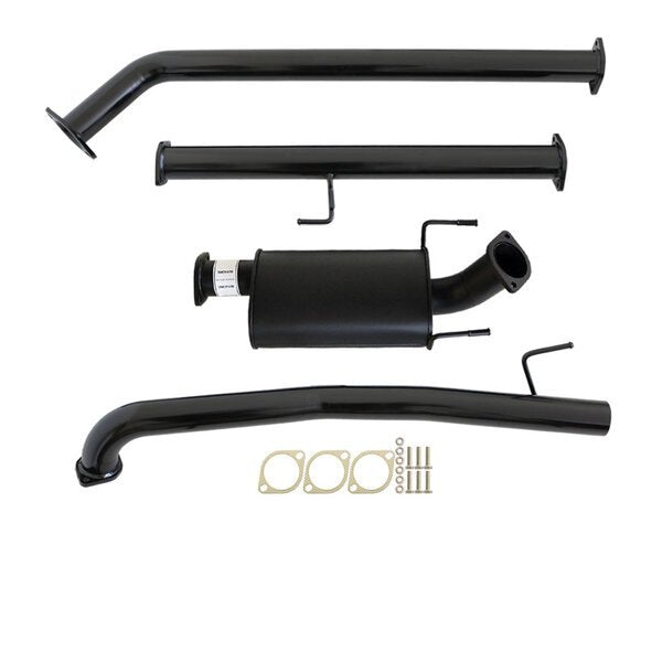 Fits Toyota HILUX GUN126/136R 2.8L 1GD-FTV 2015>3" #DPF# BACK CARBON OFFROAD EXHAUST WITH MUFFLER ONLY - TY253-MO 1