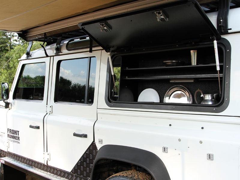 Land Rover Defender (1983-2016) Gullwing Window / Aluminium - by Front Runner - 4X4OC™