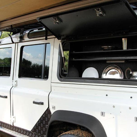 Land Rover Defender (1983-2016) Gullwing Window / Aluminium - by Front Runner - 4X4OC™