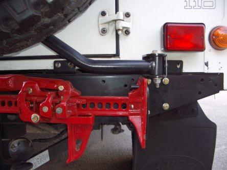 Land Rover Defender (1983-2016) Rear Bumper Bracket For Hi-Lift Jack 1.2m - by Front Runner - 4X4OC™