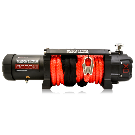 Carbon Scout Pro 9.0 Extreme Duty 9000lb Ultra High Speed Electric Winch - CW-XD9 3