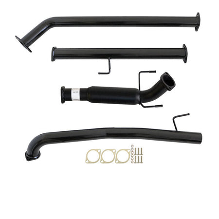 Fits Toyota HILUX GUN126/136R 2.8L 1GD-FTV 2015>3" #DPF# BACK CARBON OFFROAD EXHAUST WITH HOTDOG ONLY - TY253-HO 2