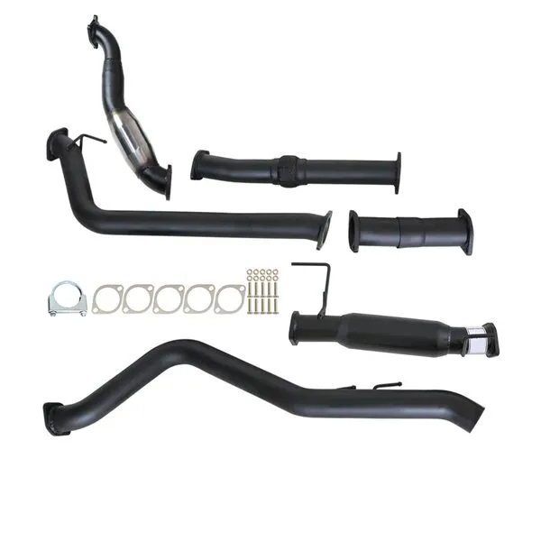 HOLDEN COLORADO RC 3.0L 4JJ1-TC 5/2010 - 5/2012  3" TURBO BACK CARBON OFFROAD EXHAUST WITH CAT & HOTDOG