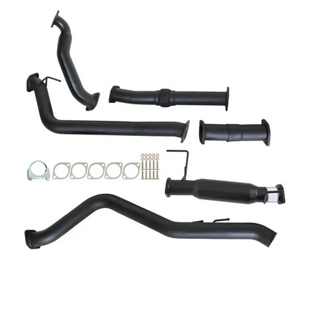 HOLDEN COLORADO RC 3.0L 4JJ1-TC 5/2010 - 5/2012 3" TURBO BACK CARBON OFFROAD EXHAUST WITH HOTDOG NO CAT - GM235-HO 3