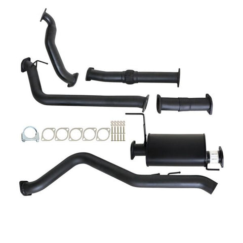 HOLDEN COLORADO RC 3.0L 4JJ1-TC 5/2010 - 5/2012 3" TURBO BACK CARBON OFFROAD EXHAUST WITH MUFFLER NO CAT - Carbon Offroad