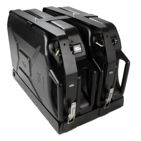 Double Jerry Can Holder - by Front Runner - 4X4OC™