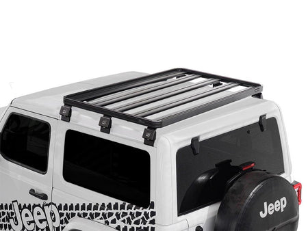 Jeep Wrangler JL 2 Door (2018-Current) Slimline II 1/2 Roof Rack Kit - by Front Runner - 4X4OC™