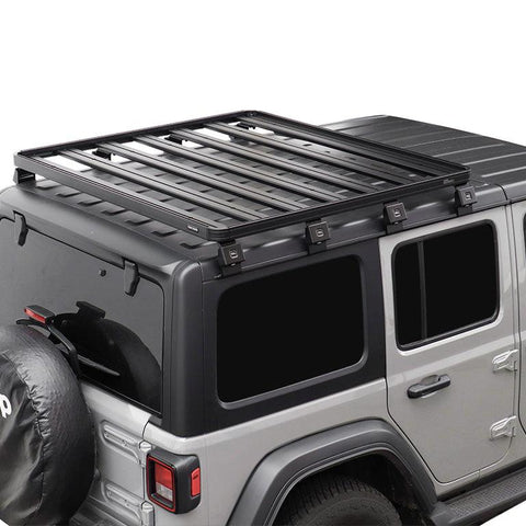 Jeep Wrangler 4xe (2021-Current) Slimline II 1/2 Roof Rack Kit - by Front Runner - 4X4OC™