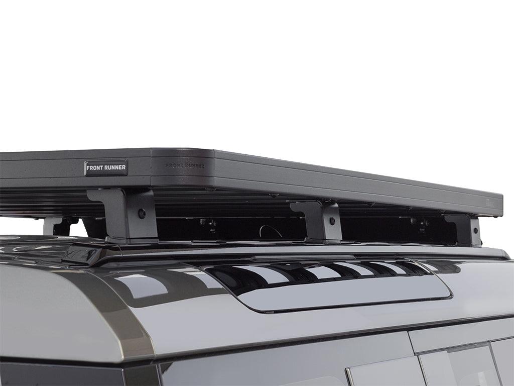 Land Rover New Defender 110 w/OEM Tracks Slimline II Roof Rack Kit - by Front Runner - 4X4OC™