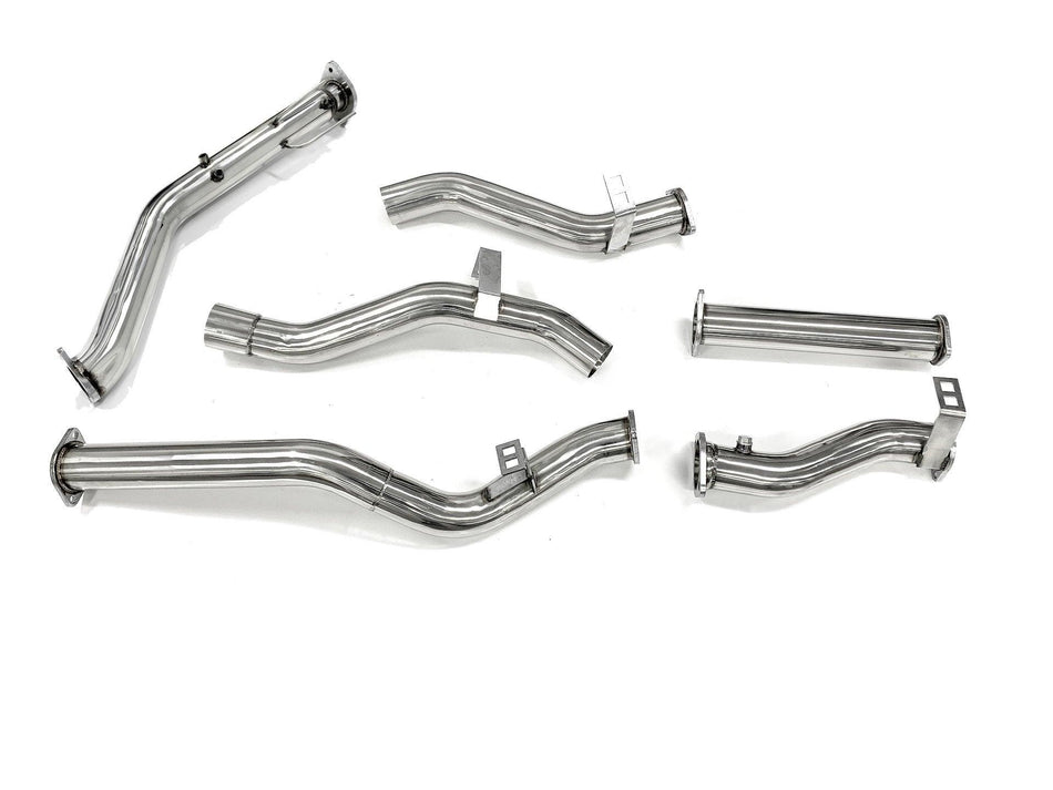 PPD Performance - Toyota Landcruiser 79 Series (2016+) Stainless Turbo-Back Exhaust - 4X4OC™