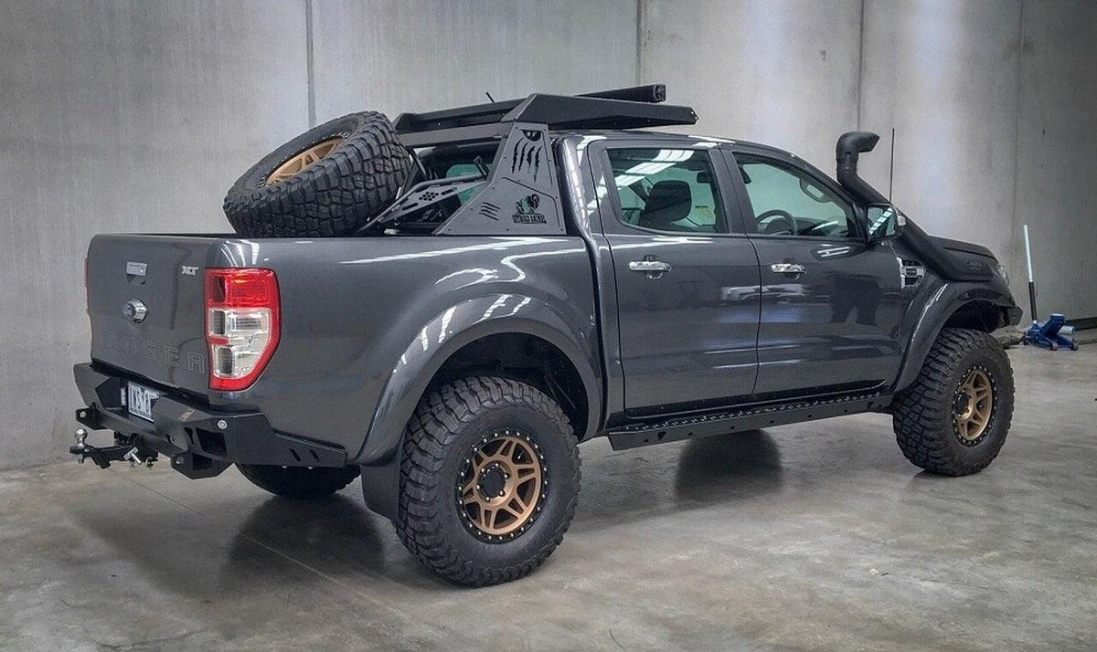 Offroad Animal - Rock Sliders, Ford Ranger + Mazda BT50, Dual cab PX 2011 on - 4X4OC™
