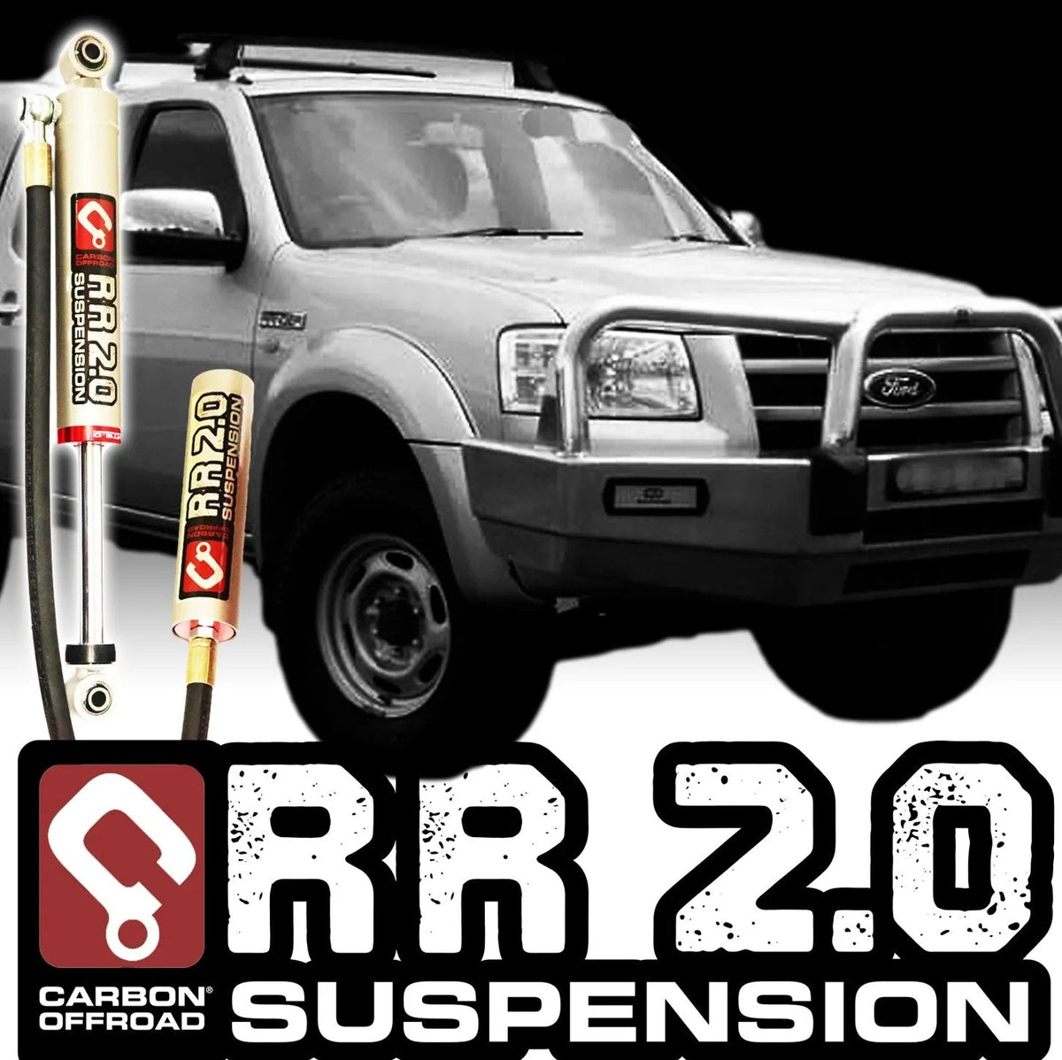 RR 2.0 Ford Ranger PJ PK up to 2011 Remote Res. Shock Kit 2" - RR20-RANGER-PJPK 8