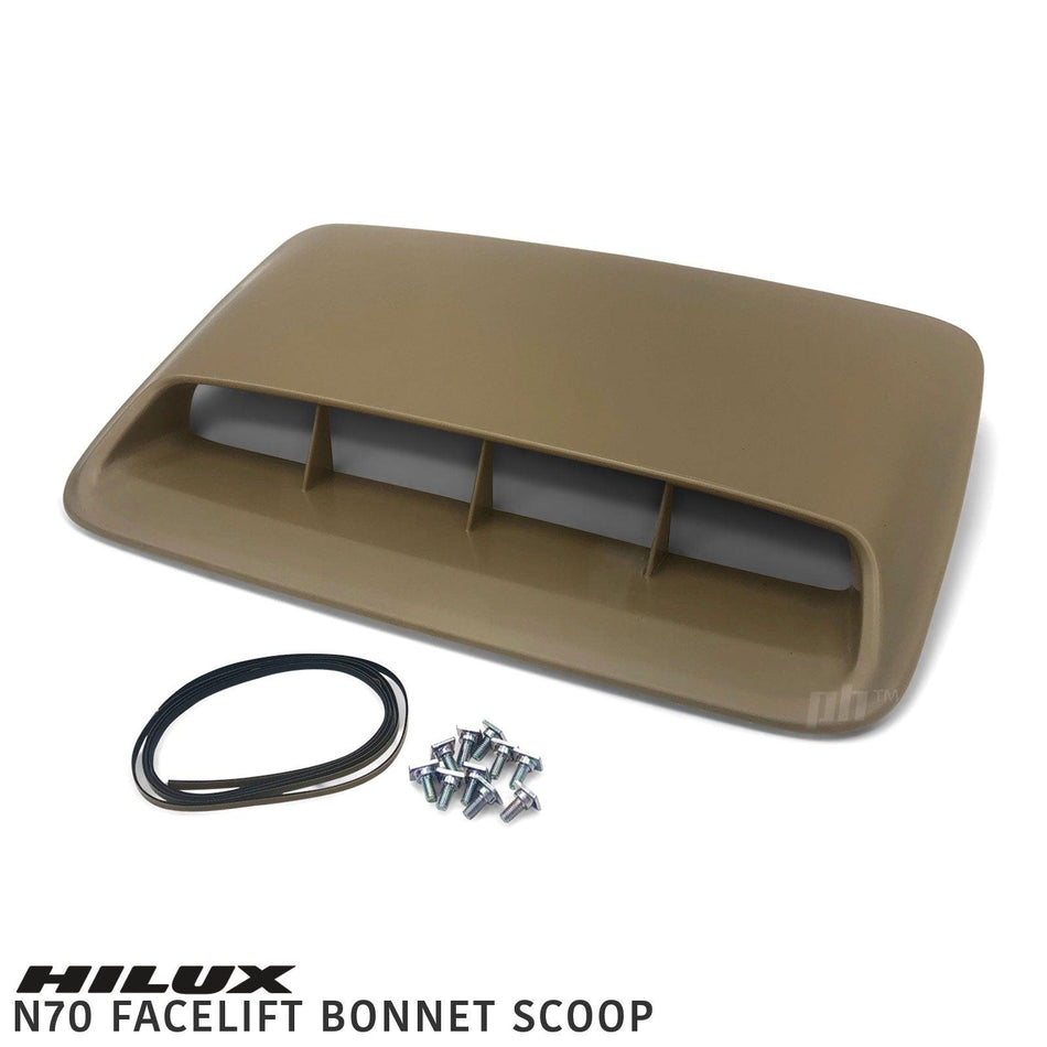 Genuine Bonnet Scoop Fits Toyota Hilux N70 Facelift Turbo Diesel 06/2011 - 2015 - 4X4OC™