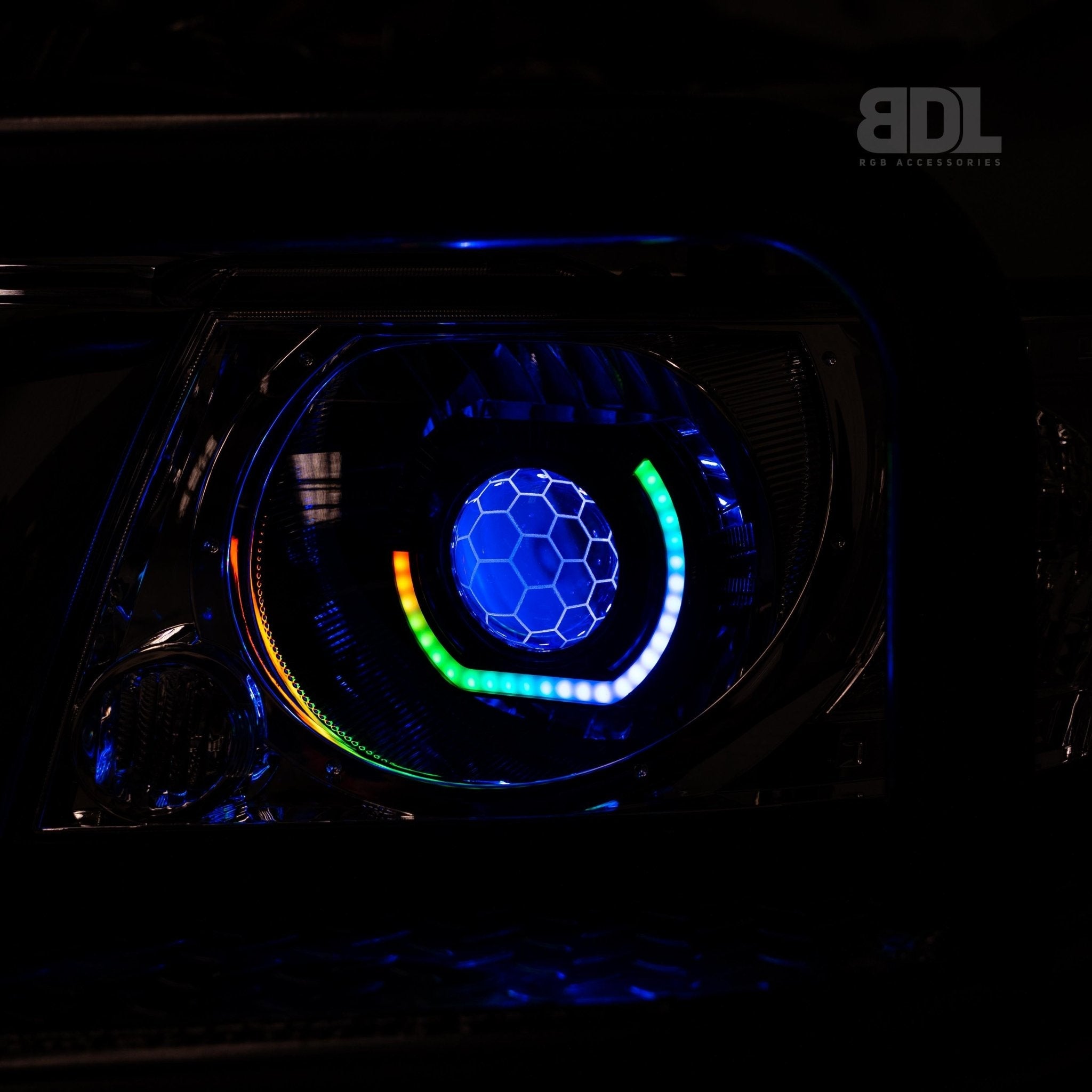 Toyota Hilux N60 Custom Headlights - Bushdoof Lighting