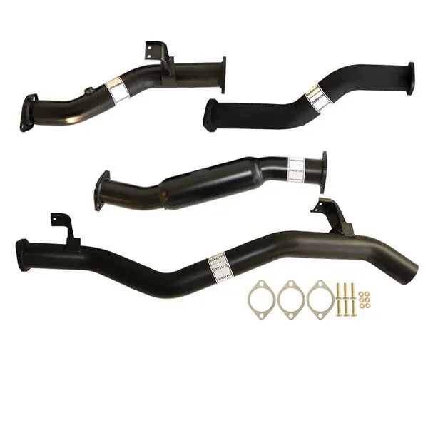 Fits Toyota LANDCRUISER 79 SERIES VDJ76 DOUBLE CAB UTE 4.5L V8 10/2016> 3" #DPF# BACK CARBON OFFROAD EXHAUST WITH HOTDOG - TY223-HO 2