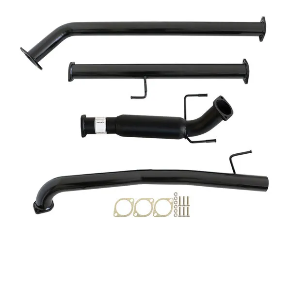 Fits Toyota HILUX GUN126/136R 2.8L 1GD-FTV 2015>3"  #DPF# BACK CARBON OFFROAD EXHAUST WITH HOTDOG ONLY