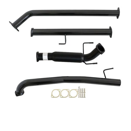 Fits Toyota HILUX GUN126/136R 2.8L 1GD-FTV 2015>3" #DPF# BACK CARBON OFFROAD EXHAUST WITH HOTDOG ONLY - TY253-HO 3