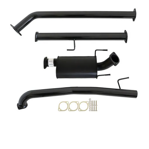 Fits Toyota HILUX GUN126/136R 2.8L 1GD-FTV 2015>3"  #DPF# BACK CARBON OFFROAD EXHAUST WITH MUFFLER ONLY