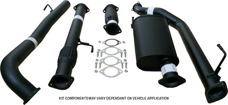Fits Toyota LANDCRUISER HZJ75 CAB CHASSIS, TROOP CARRIER, PICK UP, HZJ78 TROOP CARRIER 4.2L 1HZ DIESEL 1/90 -9/99 CONPIPE + MUFFLER - TY275-MO 2